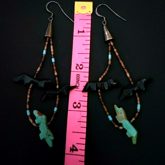 Zuni Fetish Dangles - Picture 3 of 4